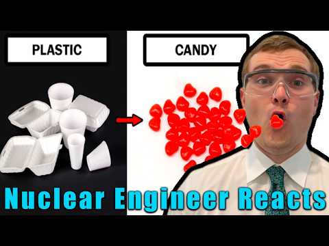 Turning Styrofoam into Cinnamon Candy - Nuclear Engineer Reacts to NileRed