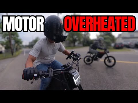 74V Talaria XXX vs ONYX RCR Electric Bike Street Race