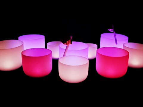 Crystal Bowls Deep Sleep & Chakra Healing Restore Energy Flow 432Hz Sound Bath