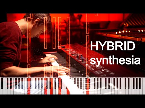 Gymnopedie No. 1 - with HYBRID synthesia!