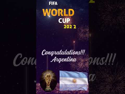 World Cup 2022 #argentina #messi #fifa