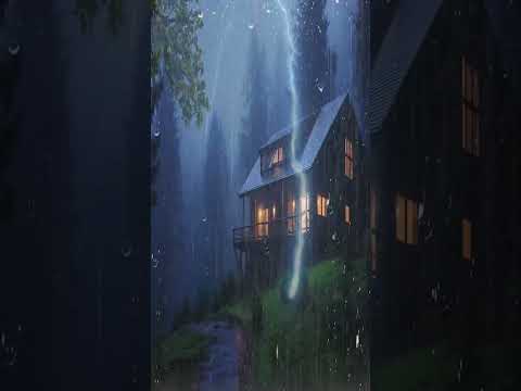 Sounds Of Rain And Thunder For Sleep - Goodbye Insomnia