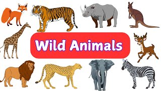 Animals Name | Wild Animals Name | Learn Animals Name | जंगली जानवर