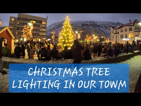 CHRISTMAS TREE LIGHTING IN OUR TOWN