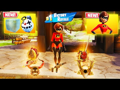 MRS. INCREDIBLE vs NEW 3 MEDALLIONS & MYTHIC’S CHALLENGE ( NEW! FORTNITE CHAPTER 6 )