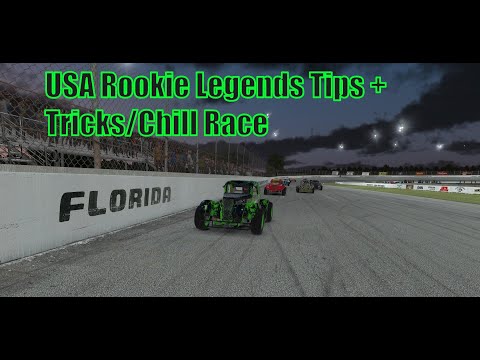 iRacing Rookie Legends at USA International Road to 10k Oval rating Episode 8