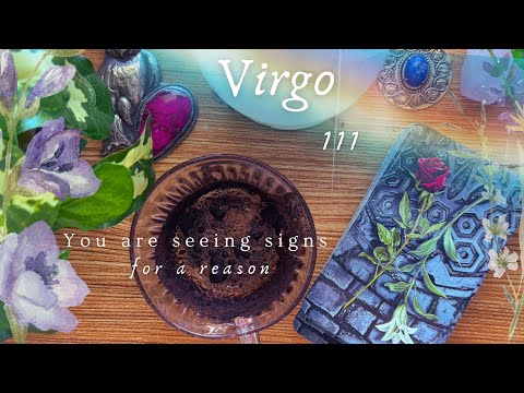 VIRGO ♍︎ 111 synchronicities confirm your intuition ☽ tarot reading ꧂ w/coffee cup JANUARY 2025