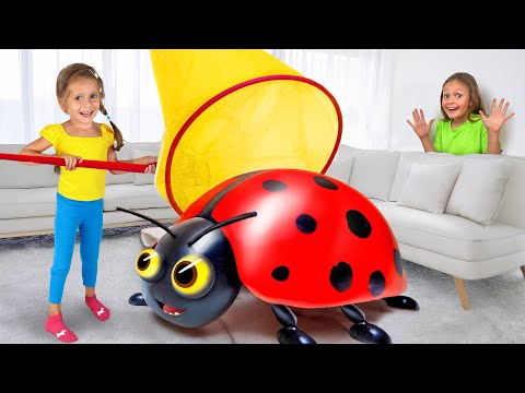 Maya catches Bugs at Home