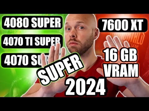 New Nvidia RTX 40 Super and AMD Radeon GPUs 2024