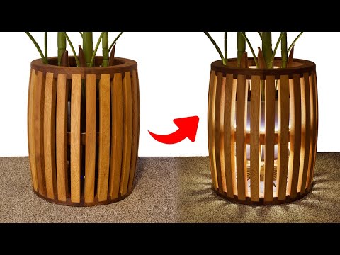 Building a Glowing Plant Pot