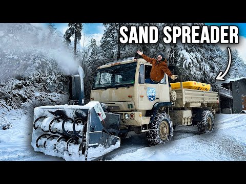 We Built The ULTIMATE SNOW BLOWER (major upgrades)