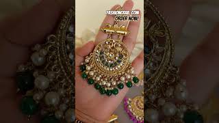 Kundan Earrings Haul | Kundan Earrings Online Shopping #kundanjewelry #shorts #trending #ytshort #yt