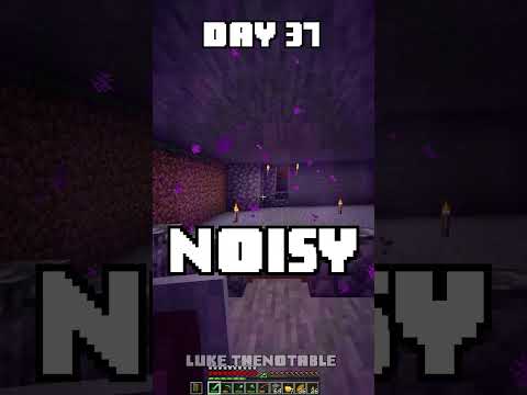 100 Days - [Minecraft Shorts] - Day 37 #minecraft #100days