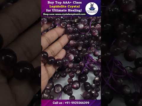 Buy Top AAA+ Class Lepidolite Crystal For Ultimate Healing #shortsvideo #viralshort