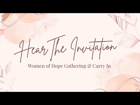 Hear the Invitation Session 1