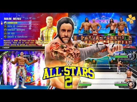 WWE ALL STARS 2K25 By Johnny XD [ PSP WWE HIDDEN GEMS SERIES 19 ]