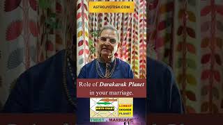 Darakarak Planet's role in your marriage. #astrojyotish #astrology #remedies #darakarakplanet