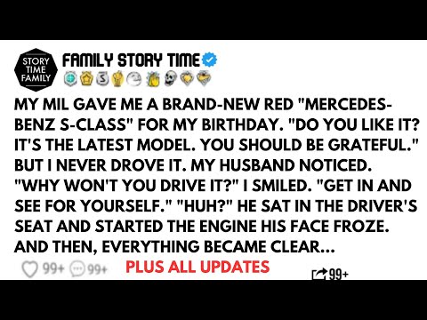 (FULL STORY) MY MIL GAVE ME A BRAND-NEW RED "MERCEDES-BENZ S-CLASS" FOR MY BIRTHDAY DO YOU LIKE IT..