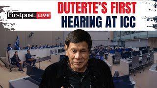 Duterte First Hearing LIVE: Duterte Hearing at ICC | Duterte ICC Trial LIVE | Hague | Drug War