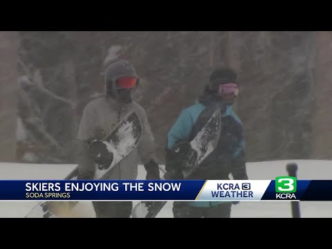 Skiers, snowboarders flock to Sugar Bowl Resort for fresh powder