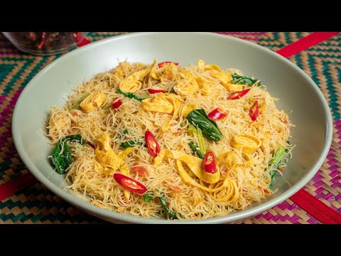 Bihun Goreng Legend, cara nenek dulu-dulu..