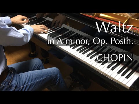 Chopin - Waltz in A minor, Op. Posth. - pianomaedaful