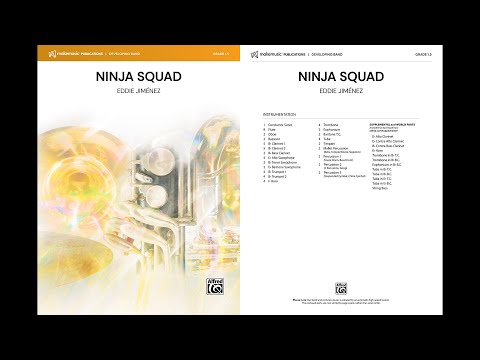 Ninja Squad, by Eddie Jiménez – Score & Sound