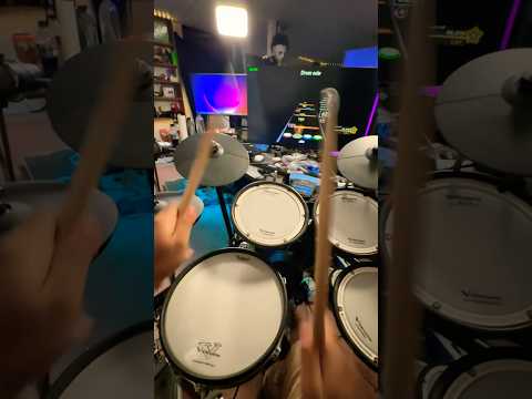 POV playing my favorite drum solo in Green Day Rock Band 🔥 #pov #drums #greenday #dookie