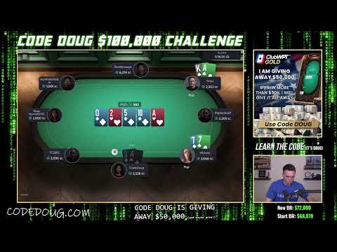 Club WPT Gold "Code Doug" Challenge, Day 8b