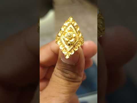 Gold Ring22ct😱#ring #youtubeshorts #goldjewellery #viralvideo #goldstyle #goldjewellerydesigns