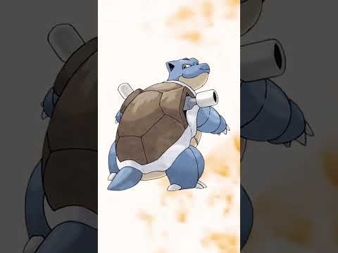 Pokemon's Brilliant Designs - Squirtle Line #shorts #pokemon #art