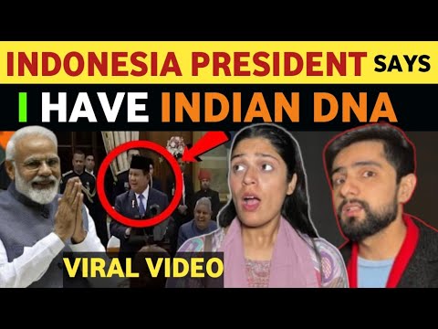 I HAVE INDIAN DNA, INDONESIAN PRESIDENT VIDEO GOES VIRAL, PAKISTANI PUBLIC REACTION ON INDIA REAL TV