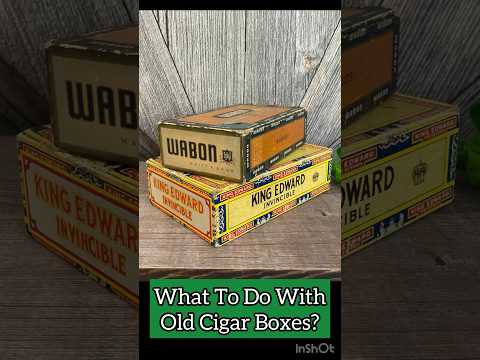 Creative Idea for an Old Cigar Box! #shorts