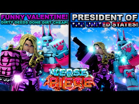 Becoming Funny Valentine (D4C) In Roblox Verse Piece... Here's What Happened!