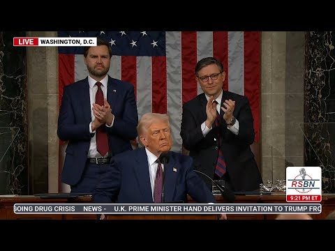 WATCH: President Trump Addresses a Joint Session of Congress - 3/4/25