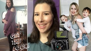 Get The Look |Vlogger Edition! EP #1 |Keren Swanson "KKANDBABYJ" |Natural Makeup, Hair, 2 outfits