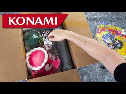 Konami sent me 2 packages. Here’s what is inside.