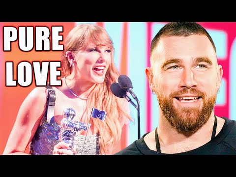 Taylor Swift Praises Travis Kelce At The VMAs Speech