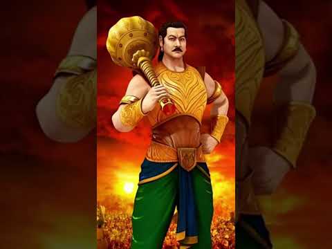 भीम की प्रतिज्ञा: जब दुशासन के रक्त से द्रौपदी के केश धुले! #shorts #bheem