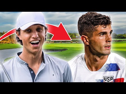 I Played Golf w/ Christian Pulisic | World Cup Captain America