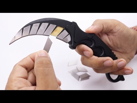 Razor Sharp DIY Popsicle Stick Karambit