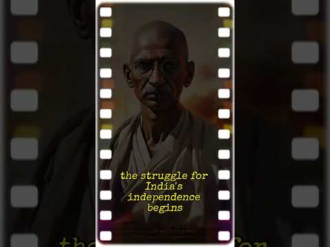 Mahatma Gandhi: The Great Leader of Peace #gandhi #leader #shorts #ancienthistory