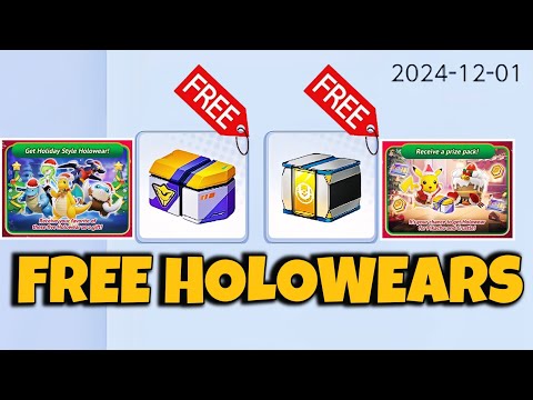 Claim your 2 Holowear Gift Boxes from Twitch Drops - Pokémon Unite