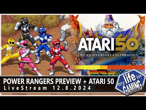 Power Rangers: Rita's Rewind SNEAK PEEK (with Digital Eclipse) + Atari 50 :: LIVE STREAM