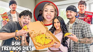 WE TRIED ASH TREVINO'S DIET *FUNNY AF"