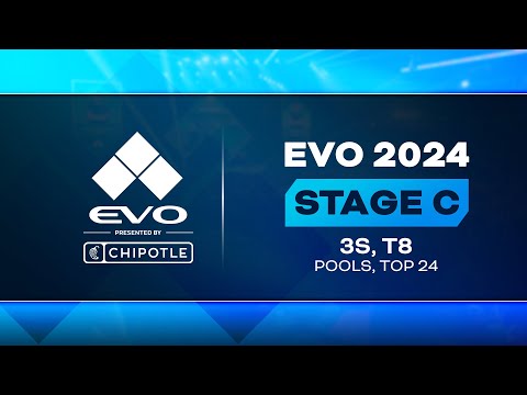 Evo 2024 Presented By Chipotle Day 2: Stage C - 3S, TEKKEN 8 - Pools, Top 24