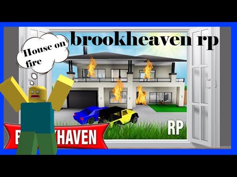 Brookheaven house on fire.