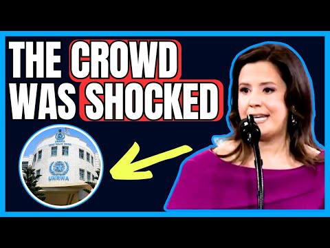 Stefanik STUNS Crowd With Her Plans For UNRWA ️‍🔥