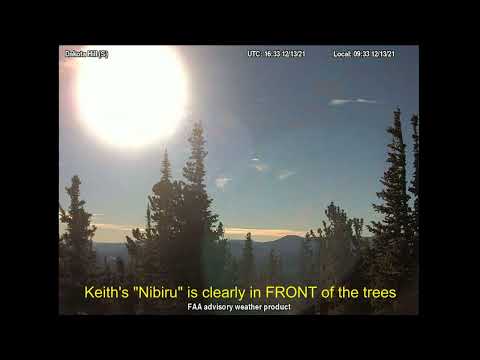 Keith's Nibiru in Front of the Trees