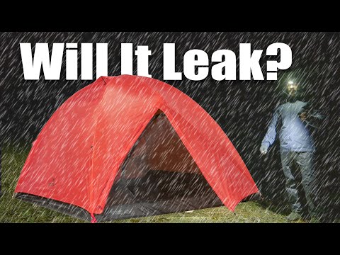 Can I 'Storm Break' the Teton Sports Mountain Ultra 4P Tent - Waterproof Test